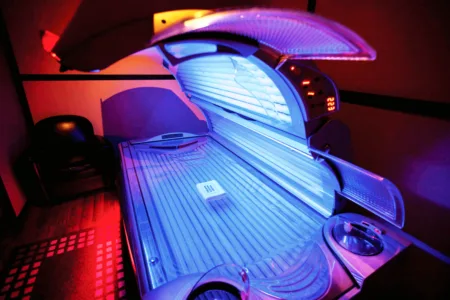 Tanning is getting hot again
